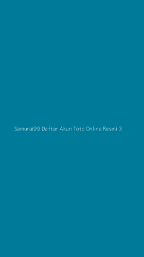 Tampilan Antarmuka Aplikasi Samurai99 Daftar Akun Toto Online Resmi - 3