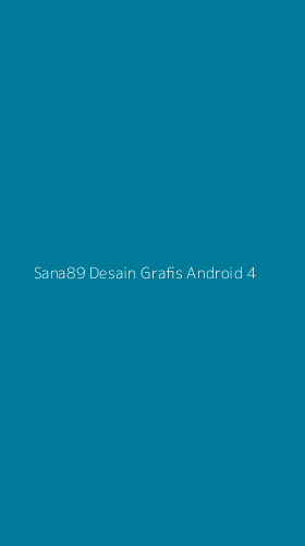 Tampilan Antarmuka Aplikasi Sana89 Desain Grafis Android - 4