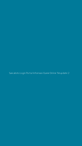 Tampilan Antarmuka Aplikasi Sancatoto Login Portal Informasi Game Online Terupdate - 2