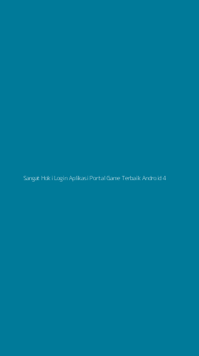 Tampilan Antarmuka Aplikasi Sangat Hoki Login Aplikasi Portal Game Terbaik Android - 4