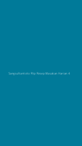 Tampilan Antarmuka Aplikasi Sangsultantoto Rtp Resep Masakan Harian - 4