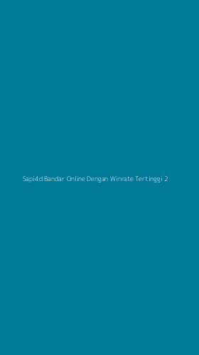 Tampilan Antarmuka Aplikasi Sapi4d Bandar Online Dengan Winrate Tertinggi - 2