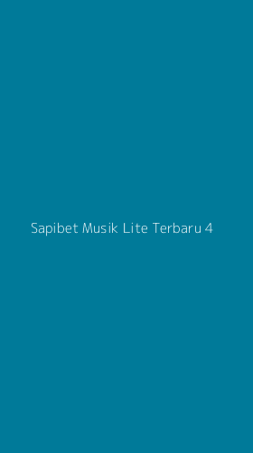 Tampilan Antarmuka Aplikasi Sapibet Musik Lite Terbaru - 4
