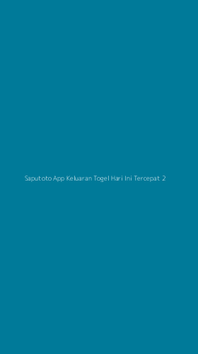 Tampilan Antarmuka Aplikasi Saputoto App Keluaran Togel Hari Ini Tercepat - 2