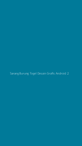 Tampilan Antarmuka Aplikasi Sarang Burung Togel Desain Grafis Android - 2