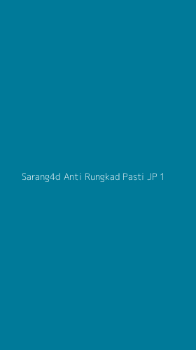 Tampilan Antarmuka Aplikasi Sarang4d Anti Rungkad Pasti Jp - 1