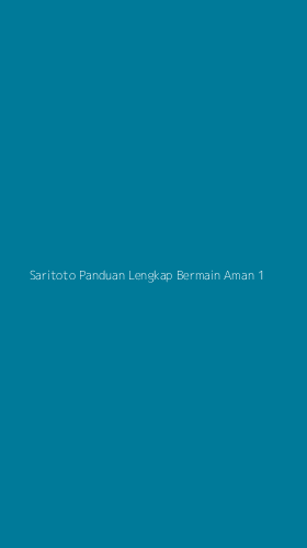 Tampilan Antarmuka Aplikasi Saritoto Panduan Lengkap Bermain Aman - 1