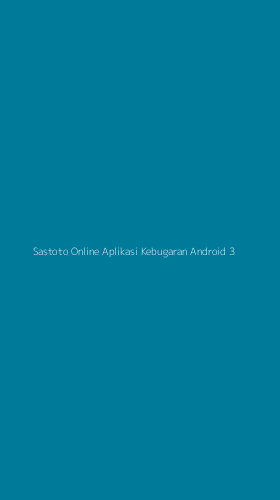 Tampilan Antarmuka Aplikasi Sastoto Online Aplikasi Kebugaran Android - 3