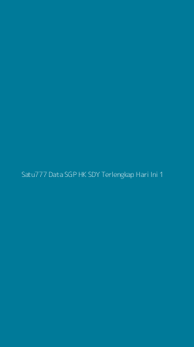 Tampilan Antarmuka Aplikasi Satu777 Data Sgp Hk Sdy Terlengkap Hari Ini - 1