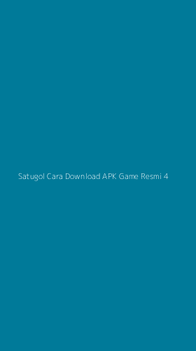 Tampilan Antarmuka Aplikasi Satugol Cara Download Apk Game Resmi - 4