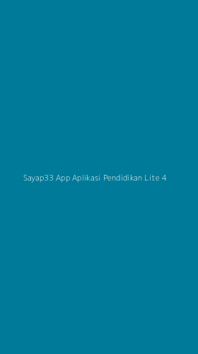 Tampilan Antarmuka Aplikasi Sayap33 App Aplikasi Pendidikan Lite - 4