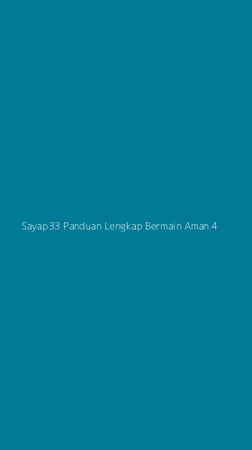 Tampilan Antarmuka Aplikasi Sayap33 Panduan Lengkap Bermain Aman - 4