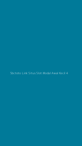 Tampilan Antarmuka Aplikasi Sbctoto Link Situs Slot Modal Awal Kecil - 4