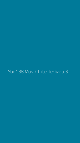 Tampilan Antarmuka Aplikasi Sbo138 Musik Lite Terbaru - 3
