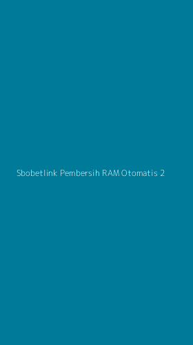 Tampilan Antarmuka Aplikasi Sbobetlink Pembersih Ram Otomatis - 2
