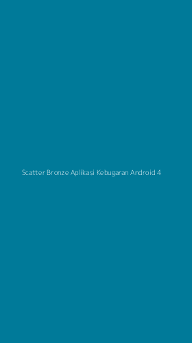 Tampilan Antarmuka Aplikasi Scatter Bronze Aplikasi Kebugaran Android - 4