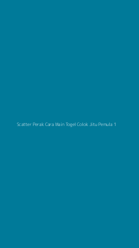 Tampilan Antarmuka Aplikasi Scatter Perak Cara Main Togel Colok Jitu Pemula - 1