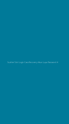 Tampilan Antarmuka Aplikasi Scatter Slot Login Cara Recovery Akun Lupa Password - 4