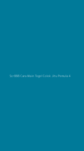Tampilan Antarmuka Aplikasi Scr888 Cara Main Togel Colok Jitu Pemula - 4