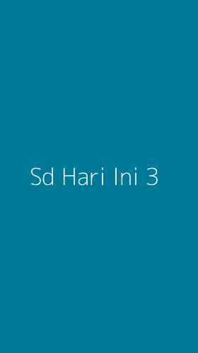Tampilan Antarmuka Aplikasi Sd Hari Ini - 3