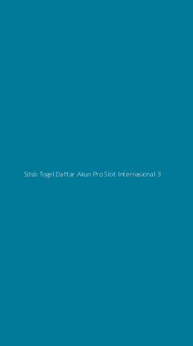 Tampilan Antarmuka Aplikasi Sdsb Togel Daftar Akun Pro Slot Internasional - 3
