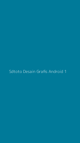 Tampilan Antarmuka Aplikasi Sdtoto Desain Grafis Android - 1