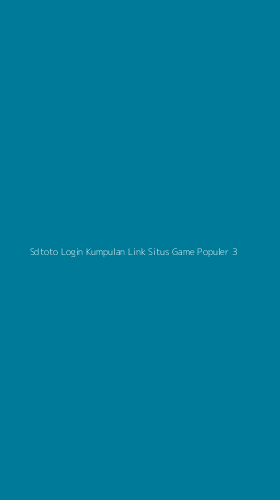 Tampilan Antarmuka Aplikasi Sdtoto Login Kumpulan Link Situs Game Populer - 3