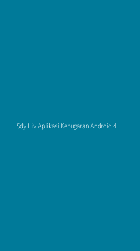 Tampilan Antarmuka Aplikasi Sdy Liv Aplikasi Kebugaran Android - 4