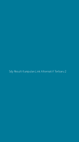 Tampilan Antarmuka Aplikasi Sdy Result Kumpulan Link Alternatif Terbaru - 2