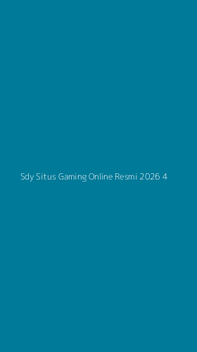 Tampilan Antarmuka Aplikasi Sdy Situs Gaming Online Resmi 2026 - 4