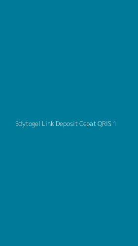 Tampilan Antarmuka Aplikasi Sdytogel Link Deposit Cepat Qris - 1