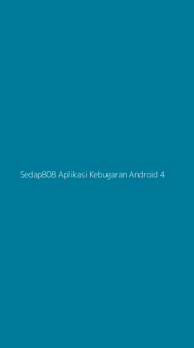 Tampilan Antarmuka Aplikasi Sedap808 Aplikasi Kebugaran Android - 4