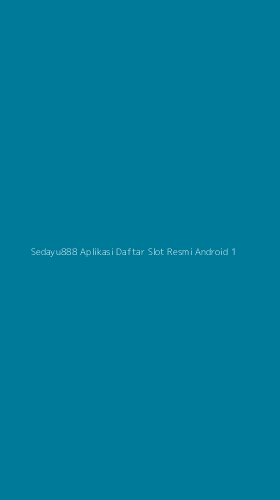 Tampilan Antarmuka Aplikasi Sedayu888 Aplikasi Daftar Slot Resmi Android - 1