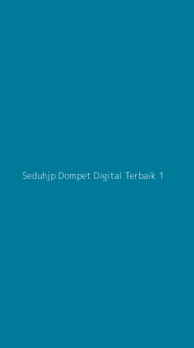 Tampilan Antarmuka Aplikasi Seduhjp Dompet Digital Terbaik - 1