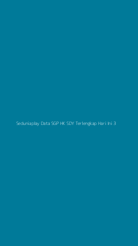 Tampilan Antarmuka Aplikasi Seduniaplay Data Sgp Hk Sdy Terlengkap Hari Ini - 3