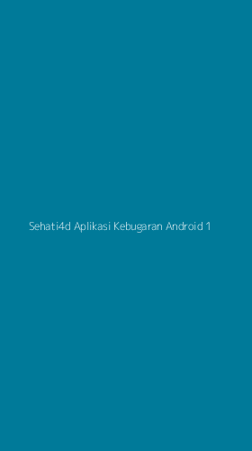 Tampilan Antarmuka Aplikasi Sehati4d Aplikasi Kebugaran Android - 1