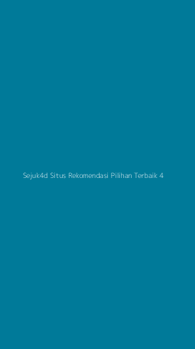 Tampilan Antarmuka Aplikasi Sejuk4d Situs Rekomendasi Pilihan Terbaik - 4
