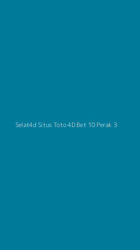 Tampilan Antarmuka Aplikasi Selat4d Situs Toto 4d Bet 10 Perak - 3