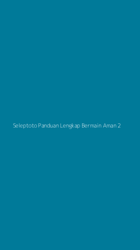 Tampilan Antarmuka Aplikasi Seleptoto Panduan Lengkap Bermain Aman - 2