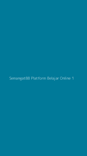Tampilan Antarmuka Aplikasi Semangat88 Platform Belajar Online - 1