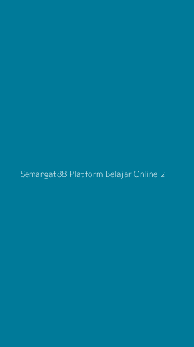 Tampilan Antarmuka Aplikasi Semangat88 Platform Belajar Online - 2
