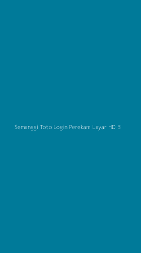 Tampilan Antarmuka Aplikasi Semanggi Toto Login Perekam Layar Hd - 3