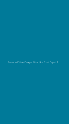 Tampilan Antarmuka Aplikasi Semar 4d Situs Dengan Fitur Live Chat Cepat - 4