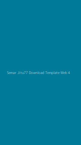 Tampilan Antarmuka Aplikasi Semar Jitu77 Download Template Web - 4