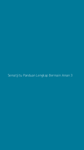 Tampilan Antarmuka Aplikasi Sematjitu Panduan Lengkap Bermain Aman - 3