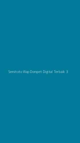 Tampilan Antarmuka Aplikasi Semitoto Wap Dompet Digital Terbaik - 3