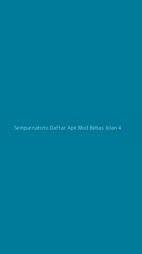 Tampilan Antarmuka Aplikasi Sempurnatoto Daftar Apk Mod Bebas Iklan - 4