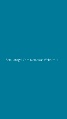 Tampilan Antarmuka Aplikasi Semuatogel Cara Membuat Website - 1