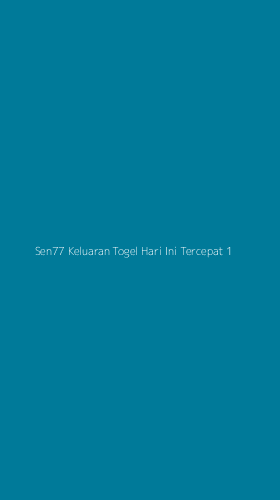 Tampilan Antarmuka Aplikasi Sen77 Keluaran Togel Hari Ini Tercepat - 1