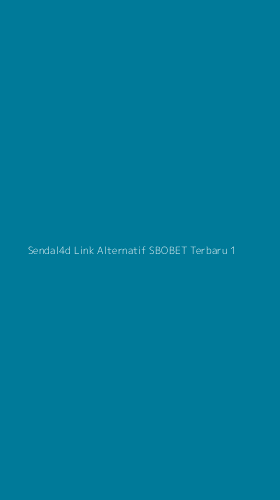 Tampilan Antarmuka Aplikasi Sendal4d Link Alternatif Sbobet Terbaru - 1